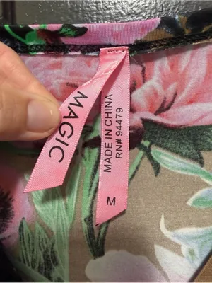 Floral Wrap Maxi Dress - Pink & Green Floral thumbnail 3