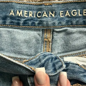 American Eagle Mom 4 Tall Distressed Jeans thumbnail 2