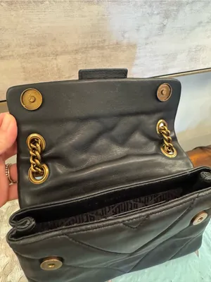 Kurt Geiger Mini Kensington Black Leather Crossbody Bag thumbnail 14