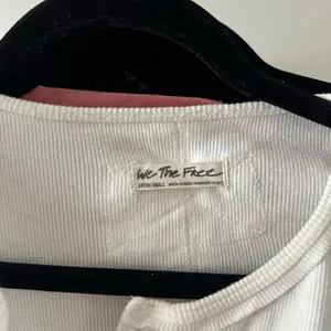 Free People White Henley Rib Knit Long Sleeve Top Size XS thumbnail 5