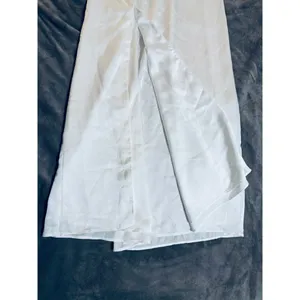 NWOT Show Me Your MuMu Mina Midi Dress Ivory Luxe Satin Size Small Formal thumbnail 10