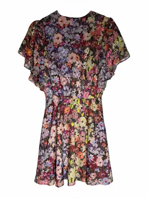 Amanda Uprichard Lucretia Mini Dress in Zahra Fleur Size XS thumbnail 5