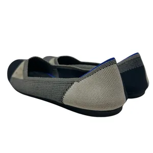 Rothy's The Flat Captoe Black‎ White Plaid Check Retired Ballerina Size 10 thumbnail 10