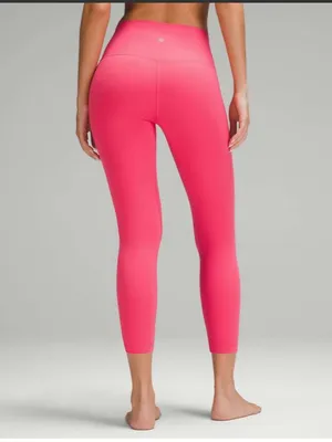 lululemon athletica Bright Pink High-Rise Leggings thumbnail 2