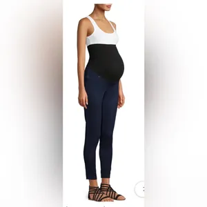 Time&Tru Maternity Jegging Med (8-10) SlimFit Dark Wash Denim Stretch NWT thumbnail 2