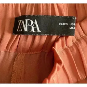 Zara Burnt Orange Pink Coral High Waisted Pull On Casual Y2K Lounge SZ S #1693 thumbnail 9