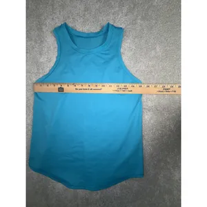 Lululemon High-Neck Running and Training Tank Top Turquoise Tide 4 thumbnail 4