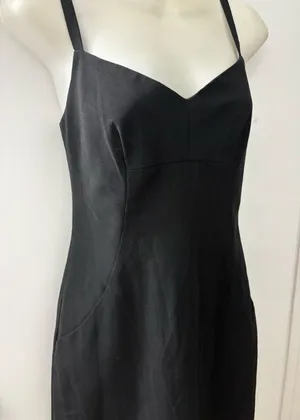 90s bcbg midi dress Black Size 4 thumbnail 1