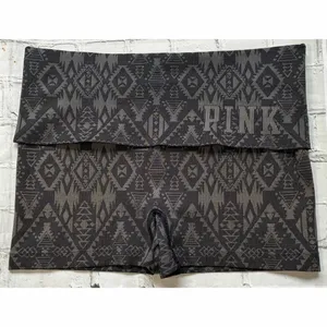 PINK Victoria’s Secret Tribal Print Fold Over Yoga Shortie Shorts thumbnail 6