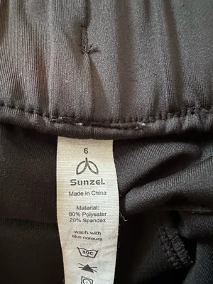 Sunzel Amazon Joggers Black Size 6 thumbnail 3