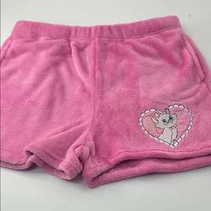 Disney Pink Fleece Shorts with Cat Design thumbnail 16