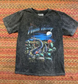 BOXSET "Death Valley" SNAKE Graphic Tee Black thumbnail 1