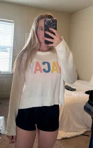 VACAY crew neck White thumbnail 1