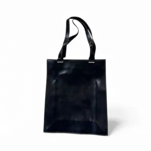 Givenchy Purfume Black Leather Shoulder Bag Tote Fall Boho Purse thumbnail 2