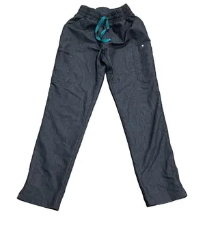 FIGS Unisex Cargo Scrub Pants XS Gray Elastic Waist Drawstring Workwear thumbnail 1