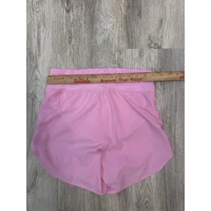 Nike Eclipse 2-in-1 Womens Dri-FIT Running‎ Shorts Pink Laser Cut Size XS thumbnail 6