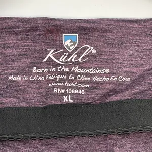 Kuhl Mova Aktiv Dress Womens‎ XL Purple Heather Stretch Outdoor Gorpcore Minimal thumbnail 7