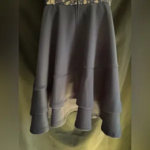 Windsor Juniors Navy Lace & Sequin Bodice Flared Cocktail Party Prom Dress SZ 9 thumbnail 11