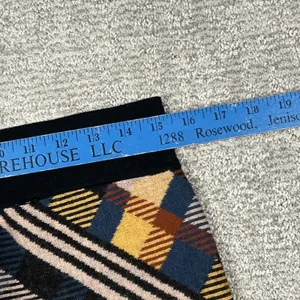 Title Nine Skirt Womens Medium Merino Wool Blend That’s A Wrap Plaid Mini Preppy thumbnail 7