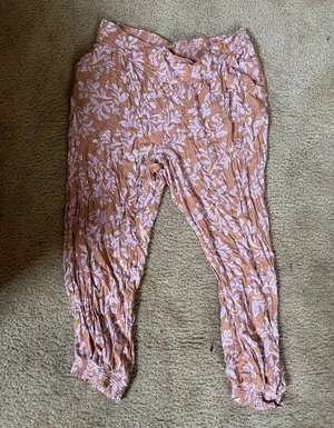 Aerie Floral Balloon Pants thumbnail 1