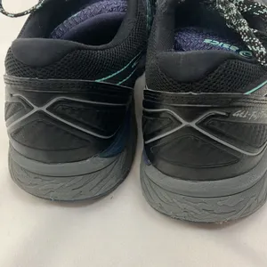 ASICS Gel-Fuji Trabuco 6 Black and Blue Running Shoes woman’s size 7 1/2 thumbnail 8
