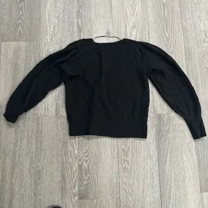 Old Navy Black Long Sleeve Top Small thumbnail 3