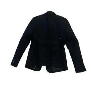 Vince Camuto Women's Black Wool Blazer Size 6 Business One-Button Notch Lapel‎ thumbnail 4