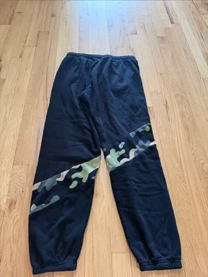 Lauren Moshi Abra Camo Lip Jogger Sweatpants Sz L thumbnail 6