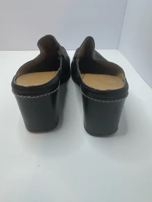Rockport Black Leather Mules Size 7.5 thumbnail 4