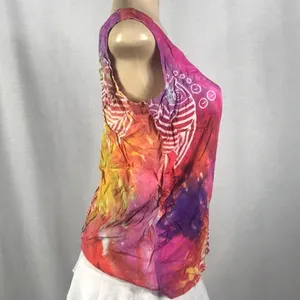 Buster N Bogi Size Medium 100% Rayon Sleeveless Top thumbnail 2