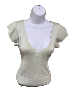 Hooked Up Saige‎ Green Knit Top thumbnail 1