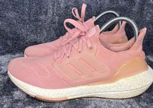 Adidas UltraBoost 22 Women size 7.5 Wonder Mauve Pink Running Sneakers Shoes thumbnail 1