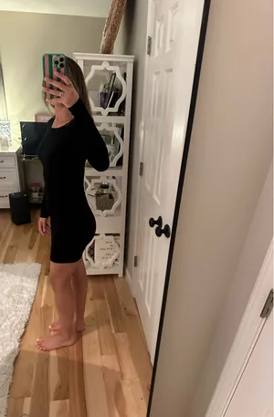 Lulus Black Dress thumbnail 2