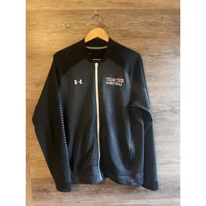 Under Armour Basketball Warmup Jacket Texas Tech Size Large thumbnail 3
