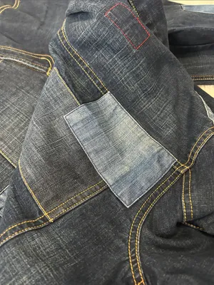 X2 Denim Patchwork Jacket Jeans Set Size undefined thumbnail 11