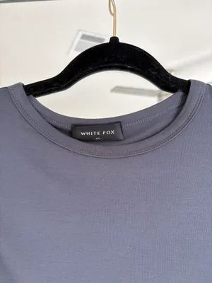 White Fox Grey Butter T Shirt thumbnail 2