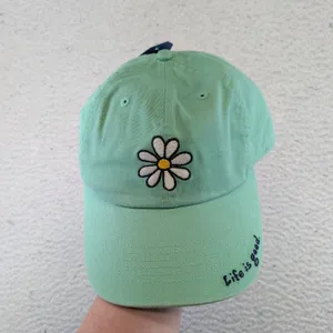 Life is Good Women Spearmint Green Daisy Vintage Chill Cap SP22-AH0061 OS NWT thumbnail 2