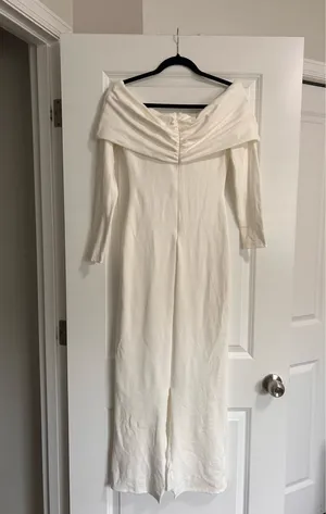 New Showpo Rani Maxi Dress Off Shoulder Bodycon Dress Size Small MSRP $139 thumbnail 9