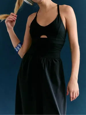 Free People FP Movement Renewal Waves One-Piece in Black NWT thumbnail 1