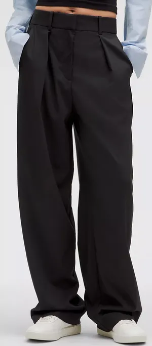 Pleat-Front High-Rise Trouser Regular thumbnail 1