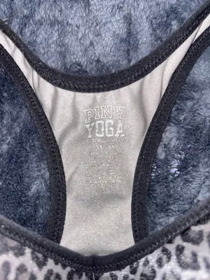 PINK Yoga leopard-print bra M thumbnail 2