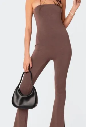 Edikted Strapless Romper thumbnail 1