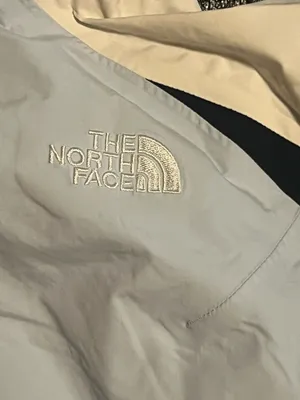 Womens Lg The North Face Colorblock Hooded Ski Jacket-Light Blue/White/Navy thumbnail 17