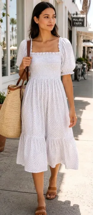 Hill House The Nesli Nap Dress Pampelonne Paisley‎ Dress Size XS thumbnail 1