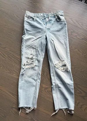 ZARA Jeans High-Rise Straight Leg thumbnail 1