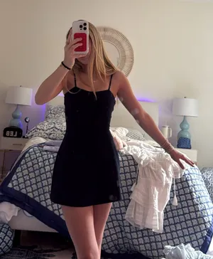 navy alo yoga dress thumbnail 1