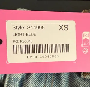 Jean Mini Skirt Edikted XS thumbnail 2