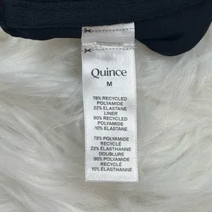 Quince Italian Demi Bikini Top Black Size Medium thumbnail 8
