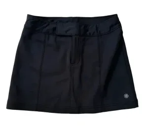 Athleta Athletic Adjustable Waist Tennis Stretch Mini Skirt Black Size 2 thumbnail 1