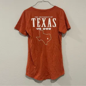 Texas Longhorns Women’s V Neck Pocket Graphic T Shirt Size Medium‎ Venley thumbnail 2